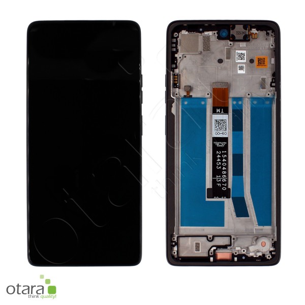 Displayeinheit Motorola Moto G75 (XT2437), Charcoal Gray, Serviceware
