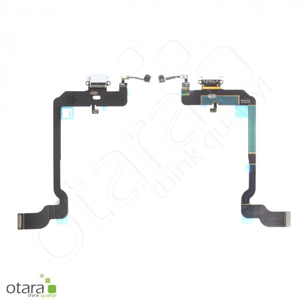 Lade Konnektor Flexkabel geeignet für iPhone XS (ori/pulled), weiß