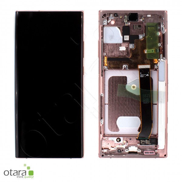 Displayeinheit Samsung Galaxy Note 20 Ultra (N985F,N986B), mystic bronze, Serviceware