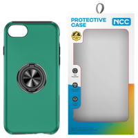 Schutzhülle NCC A0017 TPU Color Ring Case iPhone 16e, green (Retail/Blister) Schutzhülle NCC A0017 TPU Color Ring Case iPhone 16e, green (Retail/Blister)