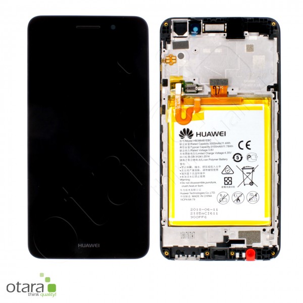 Displayeinheit Huawei Y6II, schwarz, Serviceware