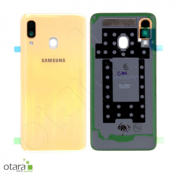 Akkudeckel Samsung Galaxy A40 (A405F), coral, Serviceware