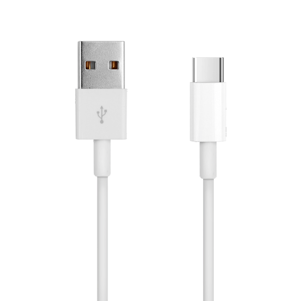 Ladekabel NCC USB-A auf USB-C, 1m, weiß (Retail/Blister)