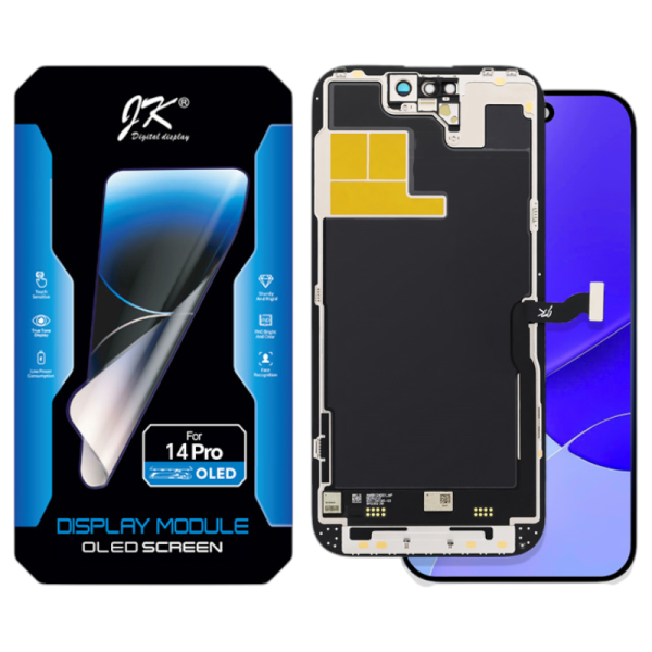 Displayeinheit JK HARD OLED für iPhone 14 Pro (COPY) hard OLED, black