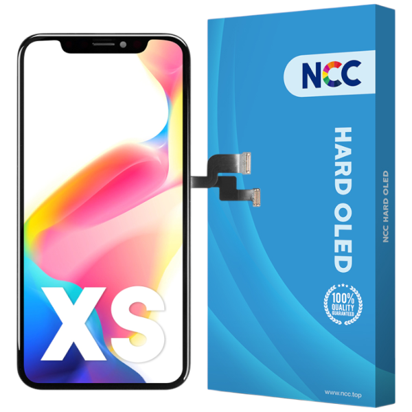 Displayeinheit NCC HARD OLED für iPhone XS (COPY), hard OLED, black