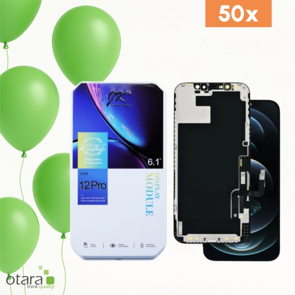PRÄMIE 10 Jahre Displayeinheit JK INCELL für iPhone 12/12 Pro (COPY) INCELL LCD, black