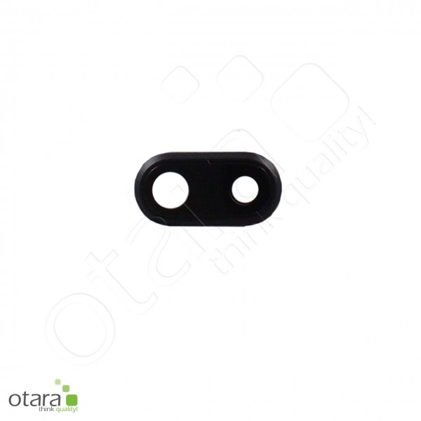 Kameraglas Linse (mit Rahmen) geeignet für iPhone 8 Plus, schwarz