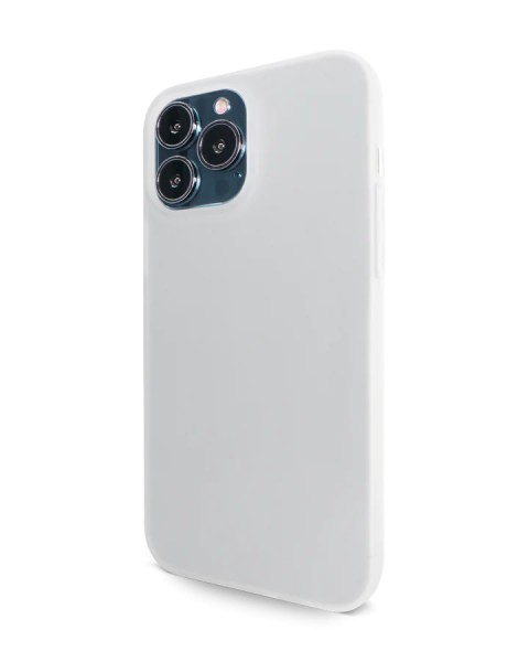CASEABLE Silikon Case iPhone 13 Pro Max, recycelt white (Retail/Blister)