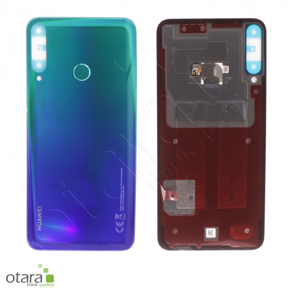 Akkudeckel Huawei P40 Lite E, aurora blue, Serviceware
