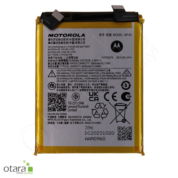 Motorola Akku NP40 - Motorola Edge 30 Neo (XT2245), Serviceware