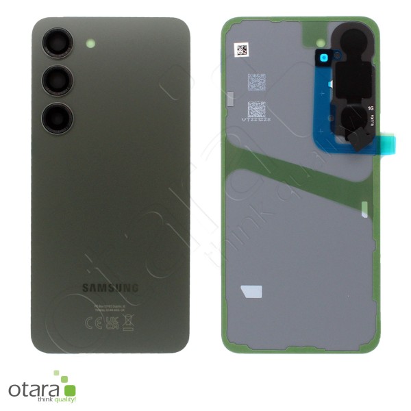 Backcover Samsung Galaxy S23 (S911B), green, Service Pack