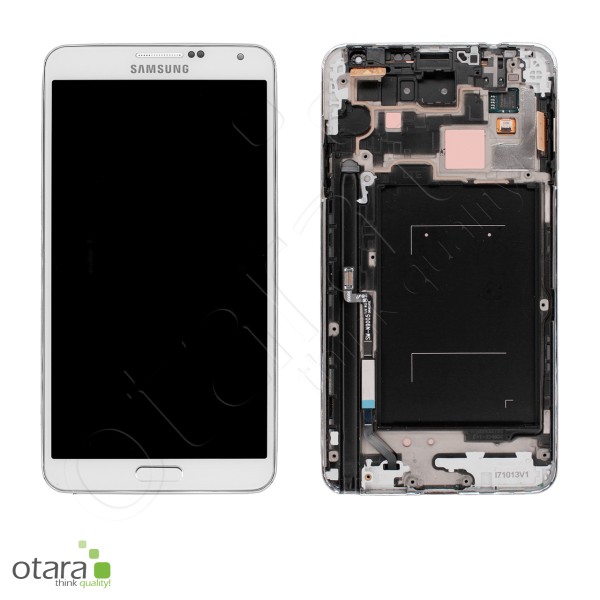 B-Ware(A) Displayeinheit Samsung Galaxy Note 3 (N9005), weiß, Serviceware