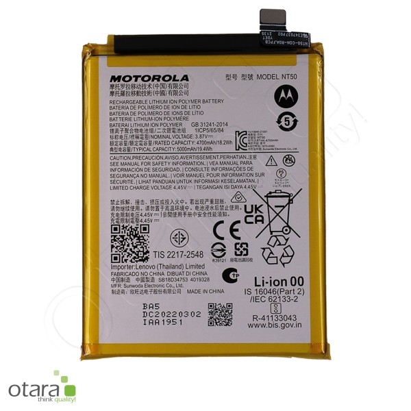 Motorola Akku NT50 - Motorola Edge 20 Lite (XT2139), Serviceware