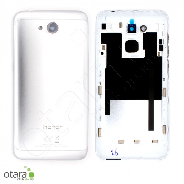 Akkudeckel Huawei Honor 6A (DLI-AL10, DLI-L22), silber, Serviceware