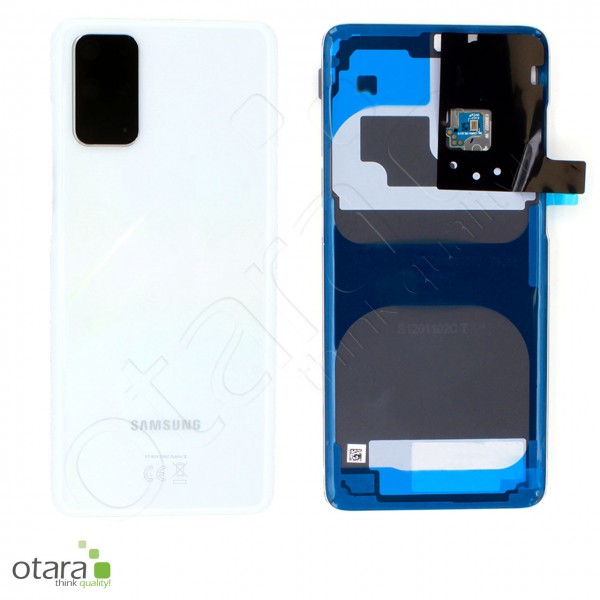 Akkudeckel Samsung Galaxy S20 Plus (G985F,G986B), cosmic white, Serviceware