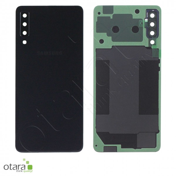Backcover Samsung Galaxy A7 2018 (A750F), Black, Service Pack