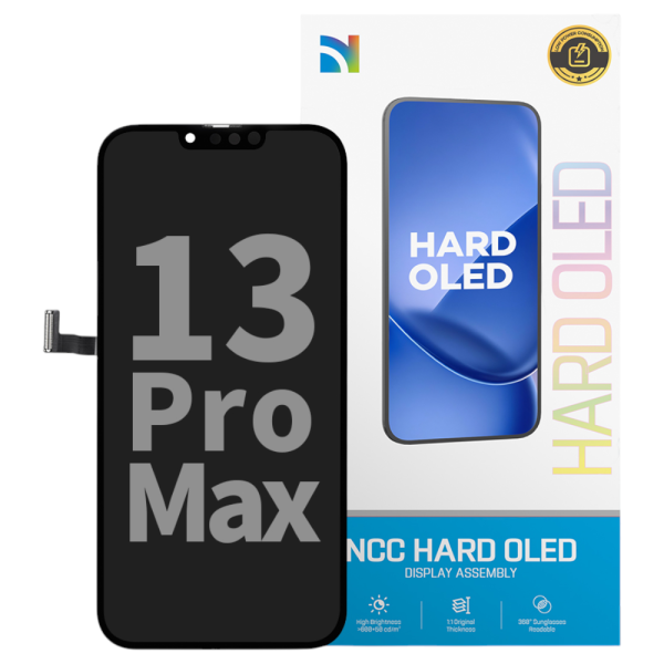 Displayeinheit NCC HARD OLED für iPhone 13 Pro Max (COPY), hard OLED, black