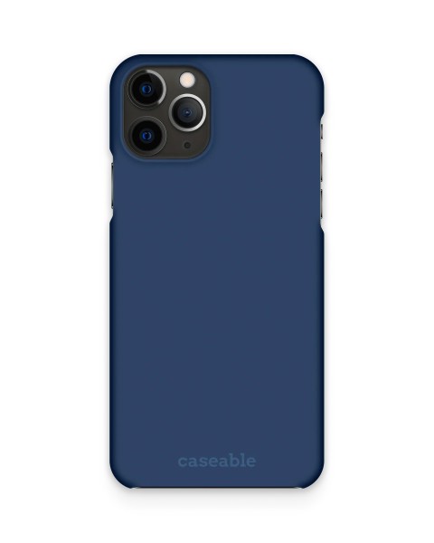 Schutzhülle CASEABLE Hard Case iPhone 11 Pro, Navy (Retail/Blister)