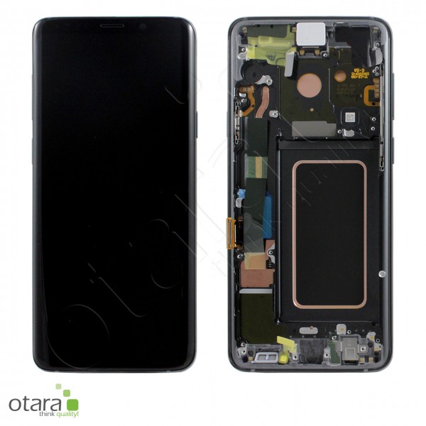 Displayeinheit Samsung Galaxy S9 Plus (G965F), titanium grey, Serviceware