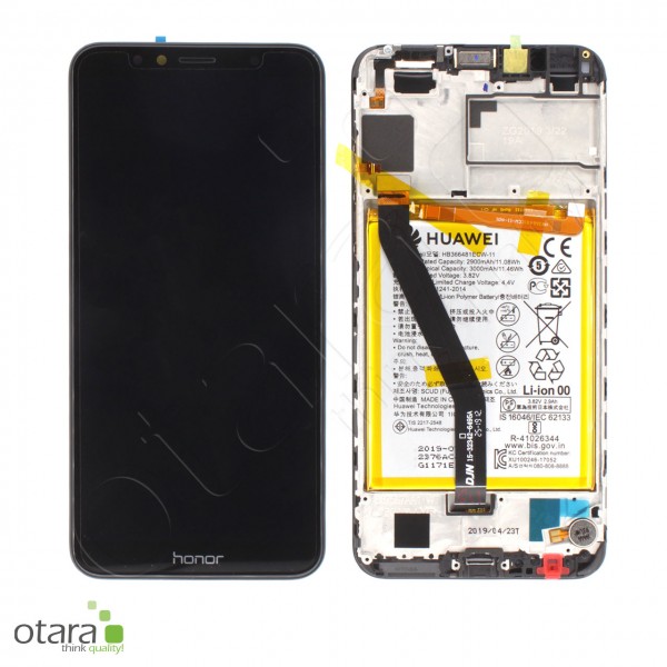Displayeinheit Huawei Honor 7A, schwarz, Serviceware