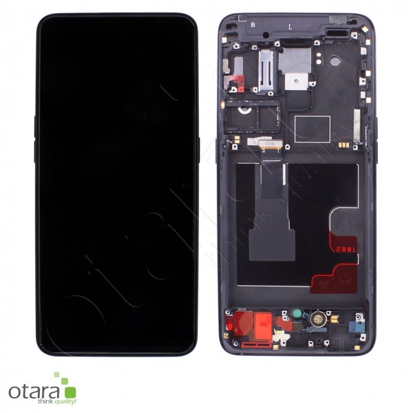 Displayeinheit OPPO RENO2, luminous black, Serviceware