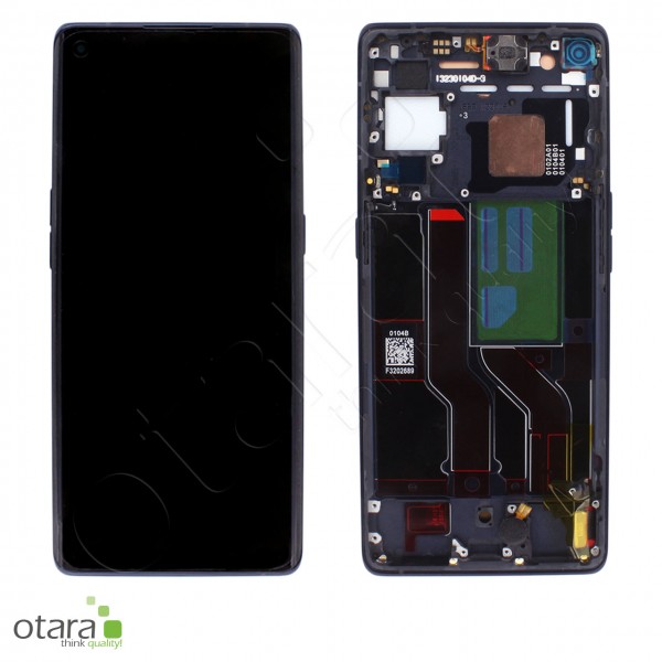 Displayeinheit OPPO FIND X3 NEO, RENO5 Pro, starlight black, Serviceware