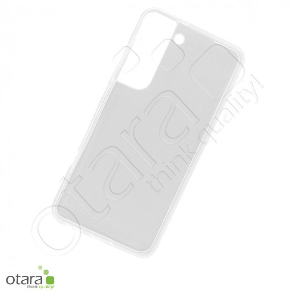 Silicone case / protective cover for Samsung Galaxy S22, transparent