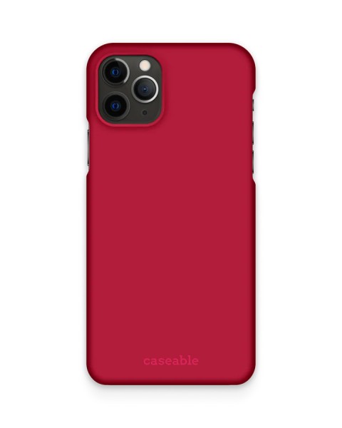 CASEABLE Hard Case iPhone 11 Pro Max, Red (Retail/Blister)