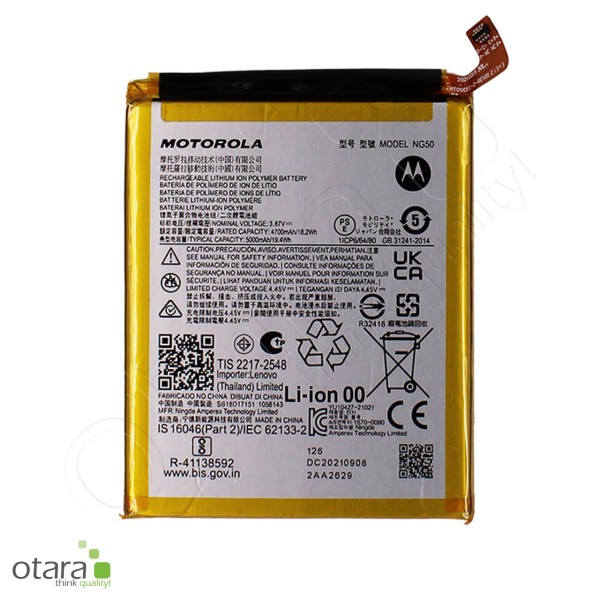 Motorola Akku NG50 - Moto G71 5G (XT2169), Serviceware