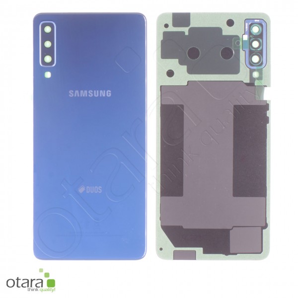 Akkudeckel Samsung Galaxy A7 2018 Duos (A750F), Blue, Serviceware