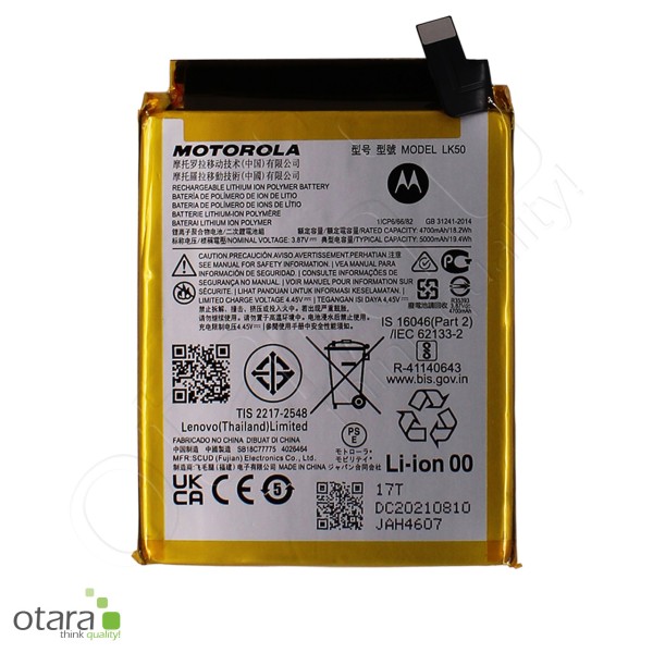 Motorola Akku LK50 - Moto G60S (XT2133), Serviceware