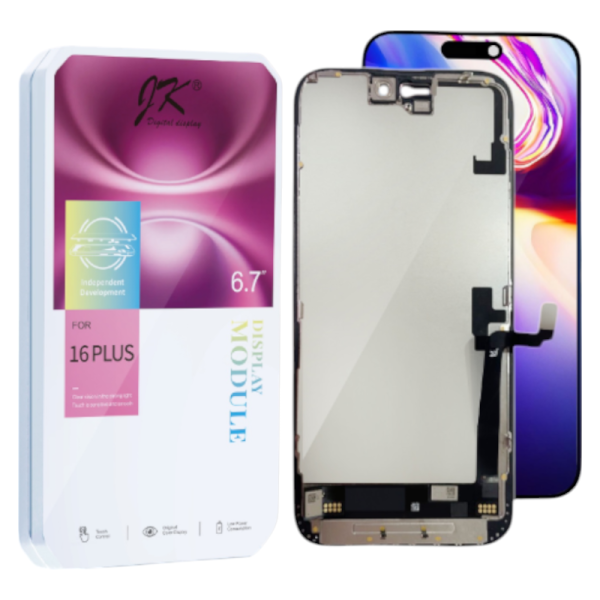 Displayeinheit JK INCELL für iPhone 16 Plus (COPY) INCELL LCD, black