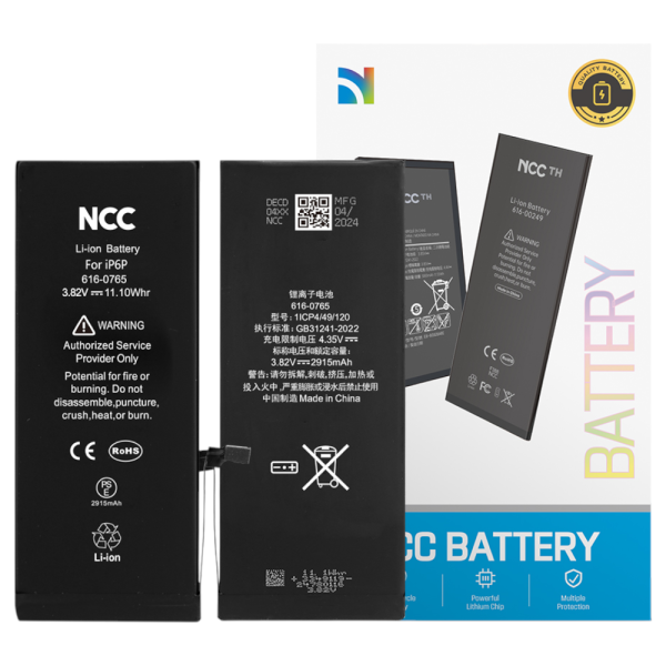 Akku NCC für iPhone 6 Plus inkl. Akkuklebestreifen