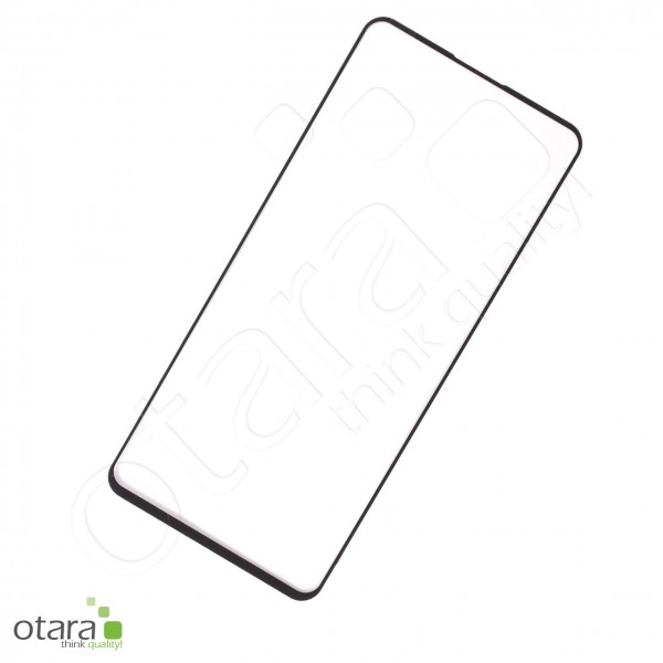 Schutzglas Edge to Edge (full glue) für Samsung Galaxy A90 5G, schwarz (ohne Verpackung)