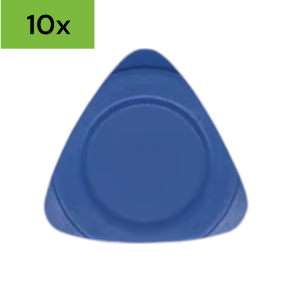 Opener/Guitar Picks Plastic 3D Size: SMALL 23x23mm, blue [10 pcs]