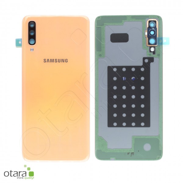 Akkudeckel Samsung Galaxy A70 (A705F), coral, Serviceware