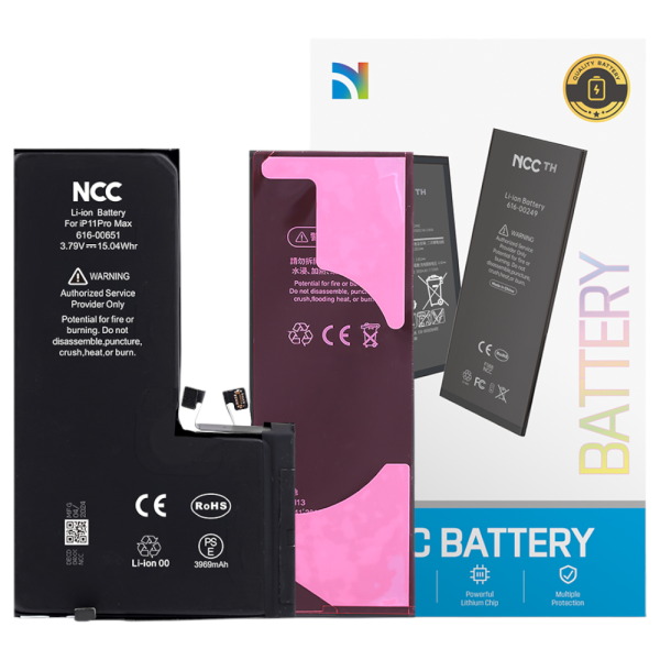 Akku NCC für iPhone 11 Pro Max inkl. Akkuklebestreifen