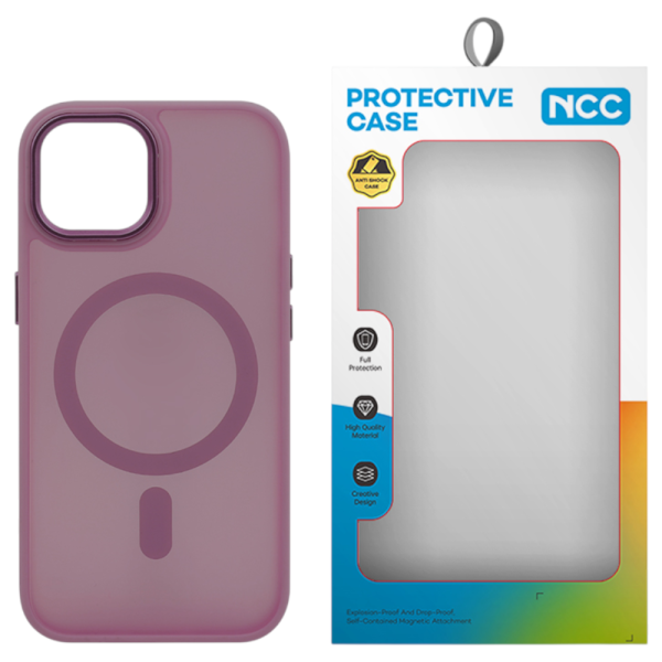 Schutzhülle NCC A0004 Magnetic Color Case iPhone 16, dark red (Retail/Blister)