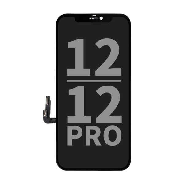Displayeinheit NCC HARD OLED für iPhone 12/12 Pro (COPY), hard OLED, schwarz