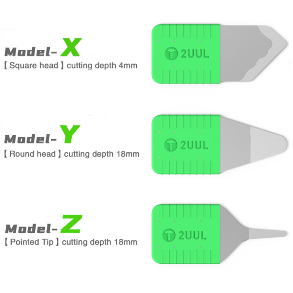 Opener/Separator Knive Edelstahl 2UUL DA91 3in1 Set XYZ-Blade Screen Opener [3 pcs]