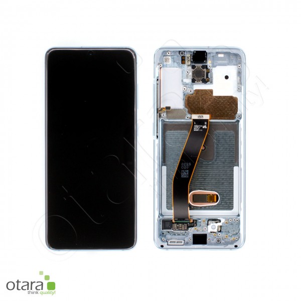 Displayeinheit Samsung Galaxy S20 (G980F|G981B), cloud blue, Serviceware