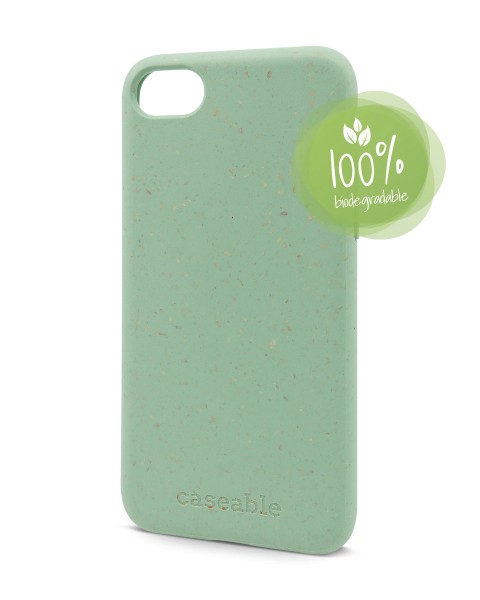 Schutzhülle CASEABLE EcoCase iPhone 6/7/8/SE (2020/22), grün (Retail/Blister)