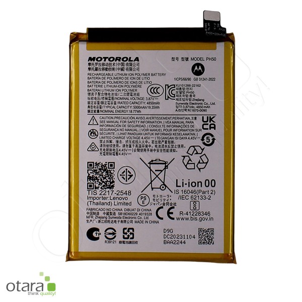 Motorola Akku PH50 - Moto G23 (XT2333), Serviceware