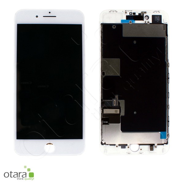 Display unit *reparera* for iPhone 8 Plus (universally compatible) incl. Heatplate, white