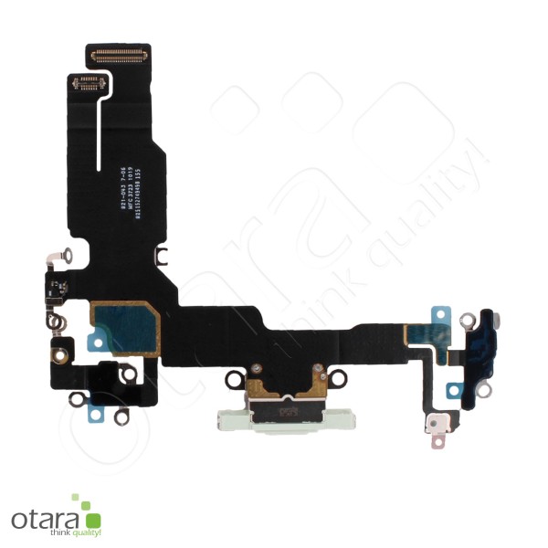 Lade Dock Connector Flex *reparera* für iPhone 15 (Ori/pulled Qualität), grün