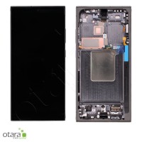 Display Unit Samsung Galaxy S24 Ultra (S928B), titanium black, Service Pack Display Unit Samsung Galaxy S24 Ultra (S928B), titanium black, Service Pack