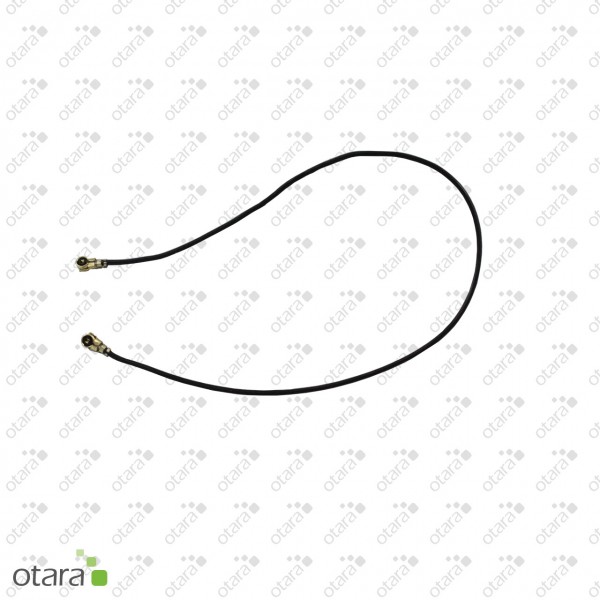 Huawei P20 Lite geeignetes Koaxial / Antennen Kabel 124.5mm, schwarz