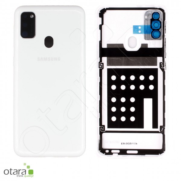 Backcover Samsung Galaxy M30s (M307F), pearl white, Service Pack