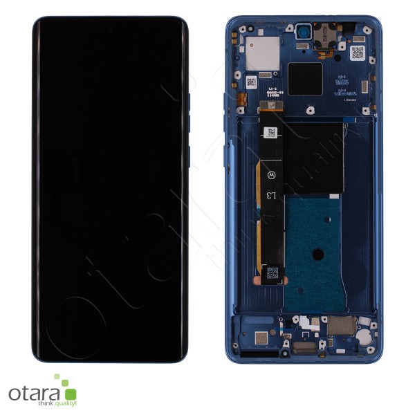 Displayeinheit Motorola Edge 40 (XT2303), Lunar Blue, Serviceware