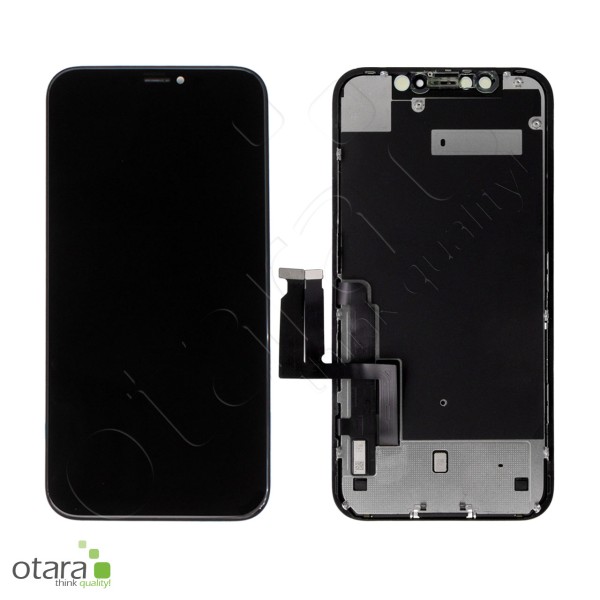 Display unit *reparera* for iPhone XR (ori/pulled quality) incl. Heatplate (DTP/C3F), black